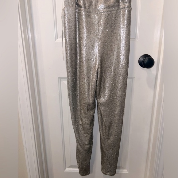 Free People Champagne Sequin Jumper Sz S 
Color: champagne NEW condition - Picture 4 of 7